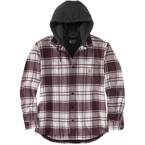 Carhartt Flannel Fleece Lined Hooded Рубашка