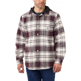 Carhartt Flannel Fleece Lined Hooded Рубашка