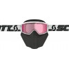 Scott Primal Safari Facemask Черно-белые снежные очки