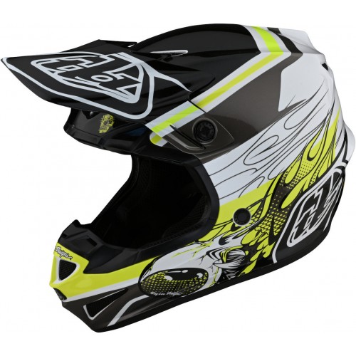 Troy Lee Designs SE4 Polyacrylite MIPS Skooly Молодежный шлем для мотокросса