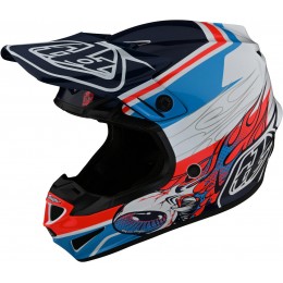 Troy Lee Designs SE4 Polyacrylite MIPS Skooly Молодежный шлем для мотокросса