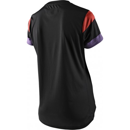 Troy Lee Designs Lilium Rugby Женские велосипедные майки с коротким рукавом