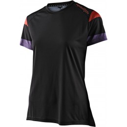 Troy Lee Designs Lilium Rugby Женские велосипедные майки с коротким рукавом