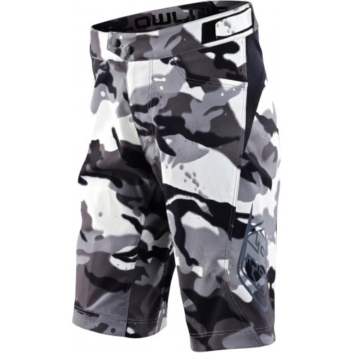 Troy Lee Designs Flowline Shell Spray Camo Молодежные велосипедные шорты