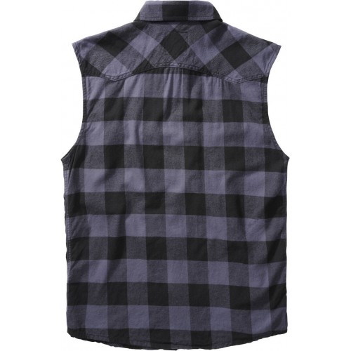 Brandit Checkshirt рубашка без рукавов