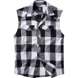 Brandit Checkshirt рубашка без рукавов