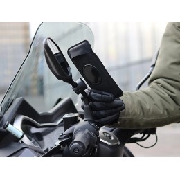 Shapeheart Мотоцикл Комплект Магнитное крепление для смартфона для зеркала заднего вида