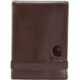 Carhartt Milled Leather Classic Stitched Front Pocket Бумажник