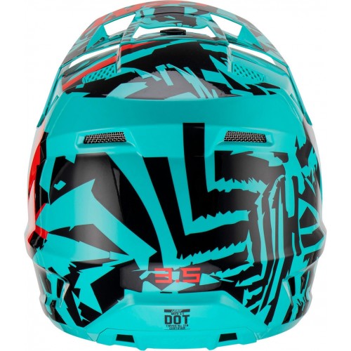 Leatt 3.5 Zebra Молодежный шлем для мотокросса