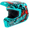 Leatt 3.5 Zebra Молодежный шлем для мотокросса