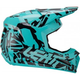 Leatt 3.5 Zebra Молодежный шлем для мотокросса