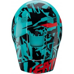 Leatt 3.5 Zebra Молодежный шлем для мотокросса