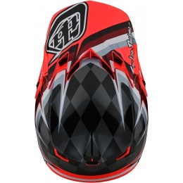 Troy Lee Designs SE4 PA MIPS Warped Молодежный шлем для мотокросса