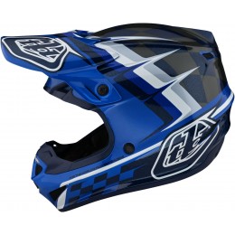 Troy Lee Designs SE4 PA MIPS Warped Молодежный шлем для мотокросса
