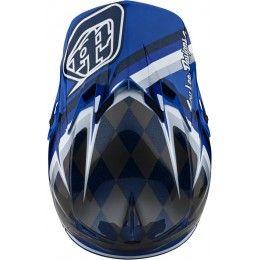 Troy Lee Designs SE4 PA MIPS Warped Молодежный шлем для мотокросса