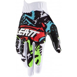 Leatt 1.5 GripR Zebra Перчатки для мотокросса