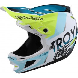 Troy Lee Designs D4 Composite Qualifier Шлем для скоростного спуска