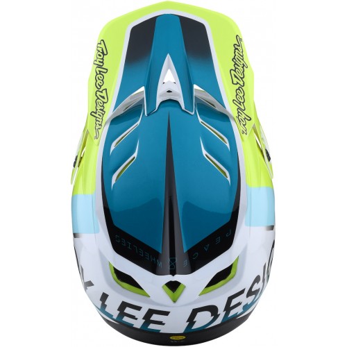 Troy Lee Designs D4 Composite Qualifier Шлем для скоростного спуска