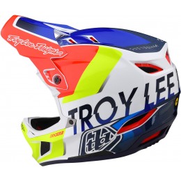 Troy Lee Designs D4 Composite Qualifier Шлем для скоростного спуска