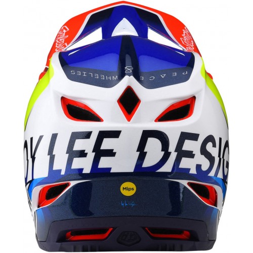 Troy Lee Designs D4 Composite Qualifier Шлем для скоростного спуска