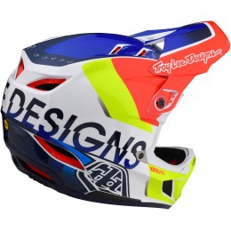 Troy Lee Designs D4 Composite Qualifier Шлем для скоростного спуска