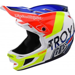 Troy Lee Designs D4 Composite Qualifier Шлем для скоростного спуска