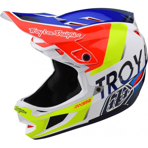 Troy Lee Designs D4 Composite Qualifier Шлем для скоростного спуска