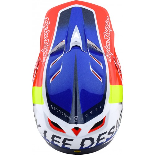 Troy Lee Designs D4 Composite Qualifier Шлем для скоростного спуска