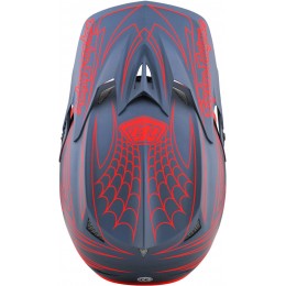 Troy Lee Designs D3 Fiberlite Spiderstripe Шлем для скоростного спуска