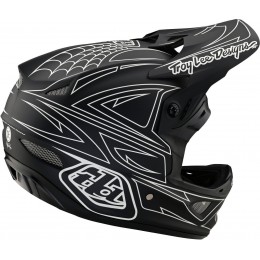 Troy Lee Designs D3 Fiberlite Spiderstripe Шлем для скоростного спуска