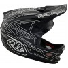 Troy Lee Designs D3 Fiberlite Spiderstripe Шлем для скоростного спуска