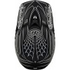 Troy Lee Designs D3 Fiberlite Spiderstripe Шлем для скоростного спуска