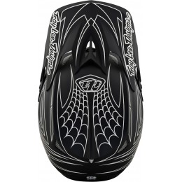Troy Lee Designs D3 Fiberlite Spiderstripe Шлем для скоростного спуска