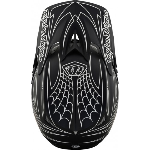 Troy Lee Designs D3 Fiberlite Spiderstripe Шлем для скоростного спуска