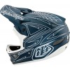 Troy Lee Designs D3 Fiberlite Spiderstripe Шлем для скоростного спуска