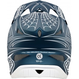 Troy Lee Designs D3 Fiberlite Spiderstripe Шлем для скоростного спуска