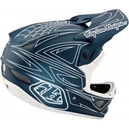 Troy Lee Designs D3 Fiberlite Spiderstripe Шлем для скоростного спуска