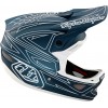 Troy Lee Designs D3 Fiberlite Spiderstripe Шлем для скоростного спуска