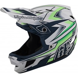 Troy Lee Designs D4 MIPS Composite Volt Шлем для скоростного спуска
