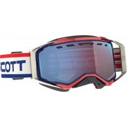 Scott Prospect Light Sensitive Retro Белые/синие снежные очки