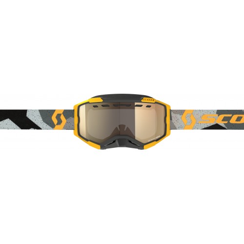 Scott Fury Light Sensitive Camo Серые/желтые снежные очки