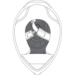 AGV K-1 S Коронные накладки для шлема