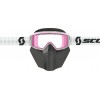 Scott Primal Safari Facemask Белые/розовые снежные очки