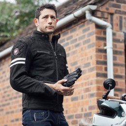 Merlin Hixon II D3O Мотоциклетная кожаная куртка