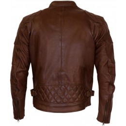 Merlin Chester D3O Cafe Мотоциклетная кожаная куртка