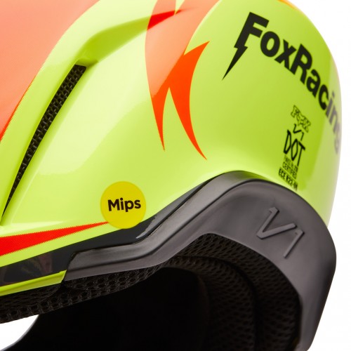 FOX V1 Statk Mips Молодежный шлем для мотокросса