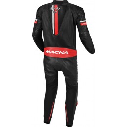 Macna Diabro перфорированный цельный мотоциклетный кожаный костюм