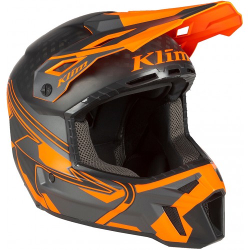 Klim F3 Carbon Pro Ascent Шлем для снегохода