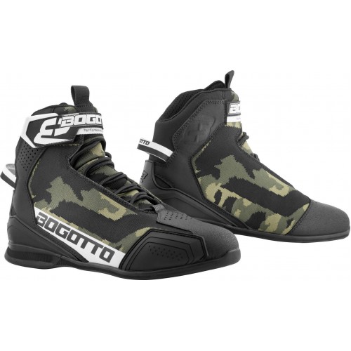 Bogotto Tokyo Camo перфорированная мотоциклетная обувь