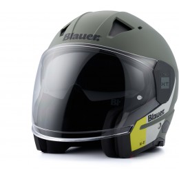 Blauer Naca NJ01C Реактивный шлем